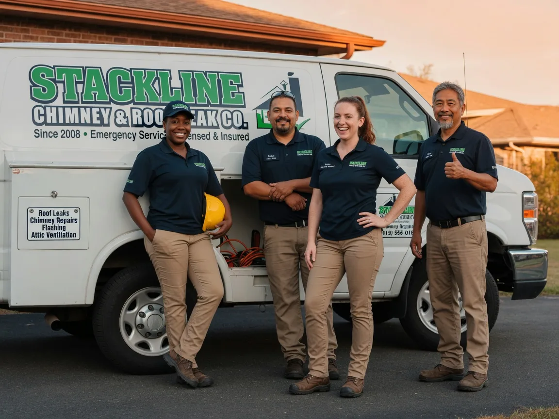 Chimney flashing repair company in Rumsey, CA